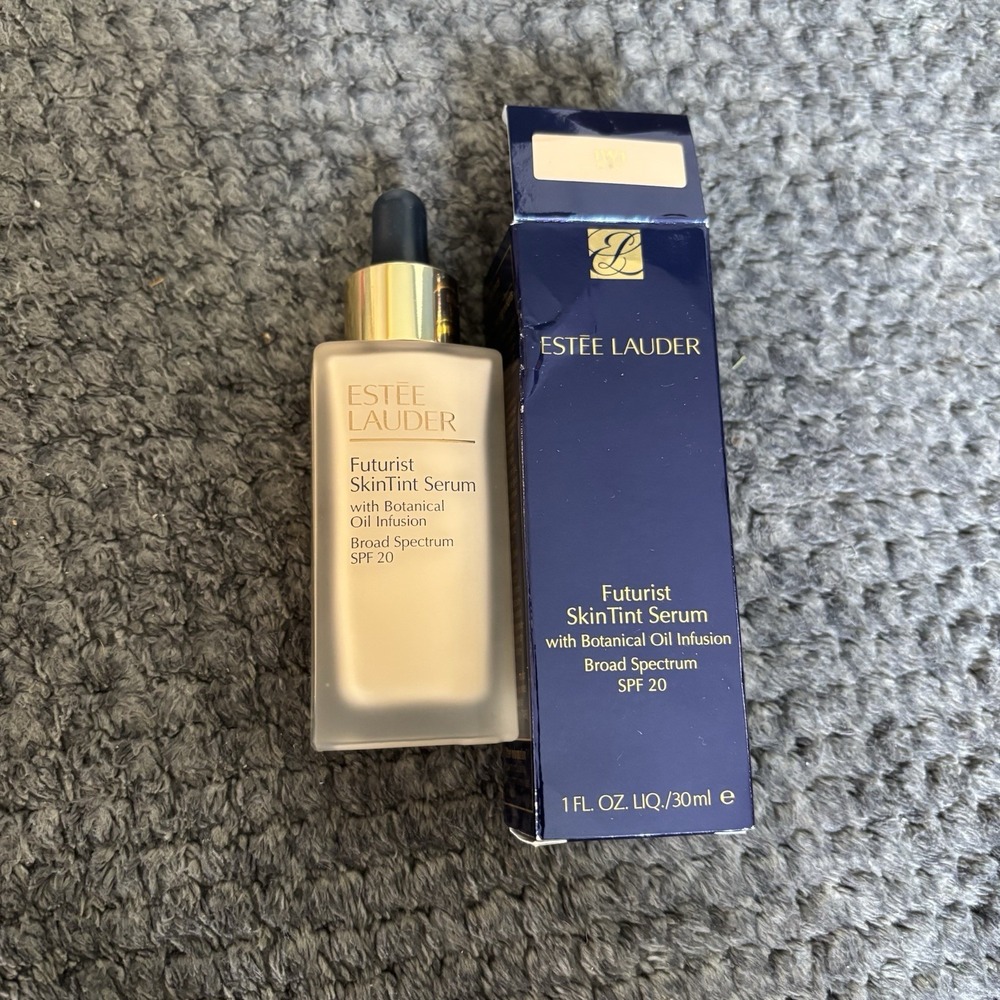 New‎ Estee Lauder Futurist SkinTint Serum SPF 20 Foundation 1W1 Bone 1oz 30ml